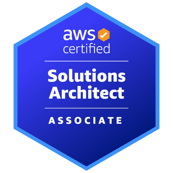 AWS Certified Solutions Architect - Associate Badge